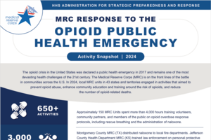 MRC responds to Opioid crisis