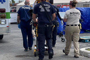 NDMS Response Teams partner with Charlotte County Fire/EMS to provide medical support and services during an event.